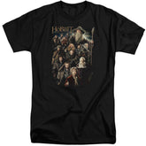 The Hobbit Somber Company Men's 18/1 Tall Cotton Short-Sleeve T-Shirt